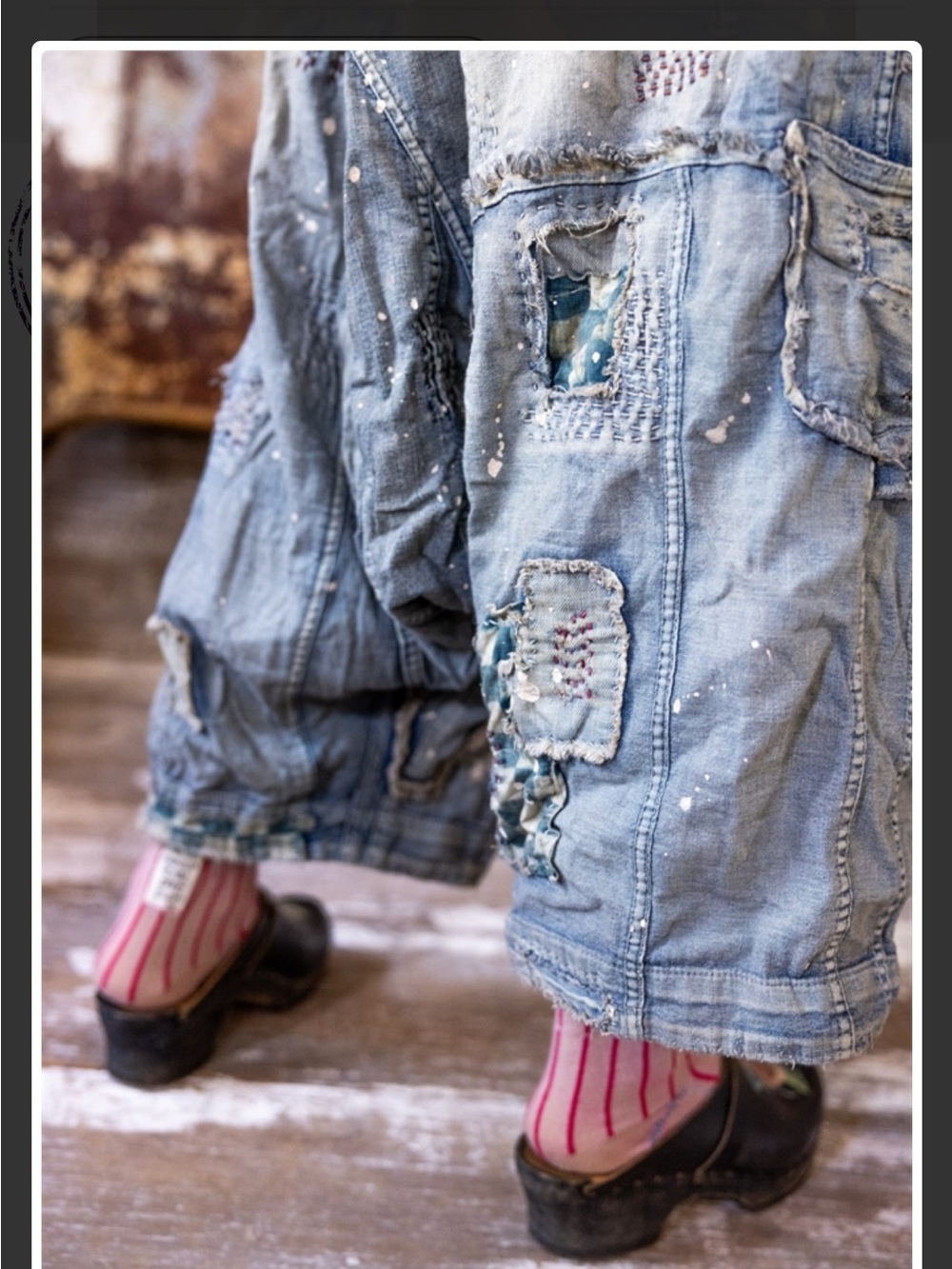 Magnolia Pearl Joni Denim Punk Jeans - Picture 4 of 10